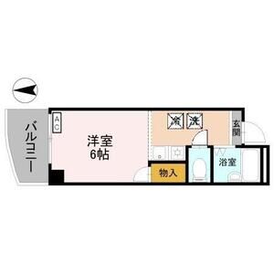 ワンルーム 間取り図