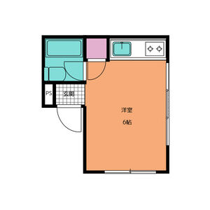 ワンルーム 間取り図