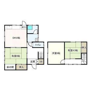 3DK 間取り図