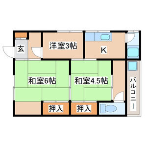 2K 間取り図