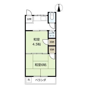 2K 間取り図