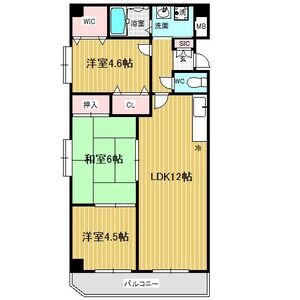 3LDK 間取り図