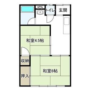2K 間取り図