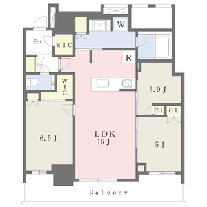 3LDK 間取り図