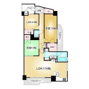3LDK 間取り図