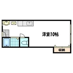 ワンルーム 間取り図