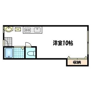 ワンルーム 間取り図