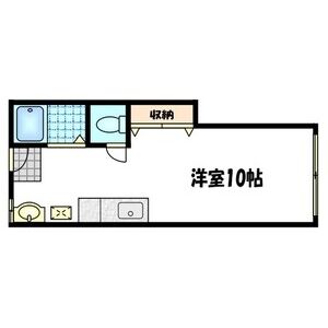 ワンルーム 間取り図