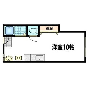 ワンルーム 間取り図