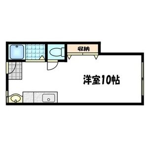 ワンルーム 間取り図
