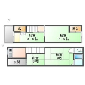 3K 間取り図