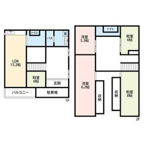 5LDK 間取り図
