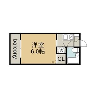 ワンルーム 間取り図