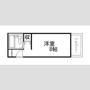 ワンルーム 間取り図