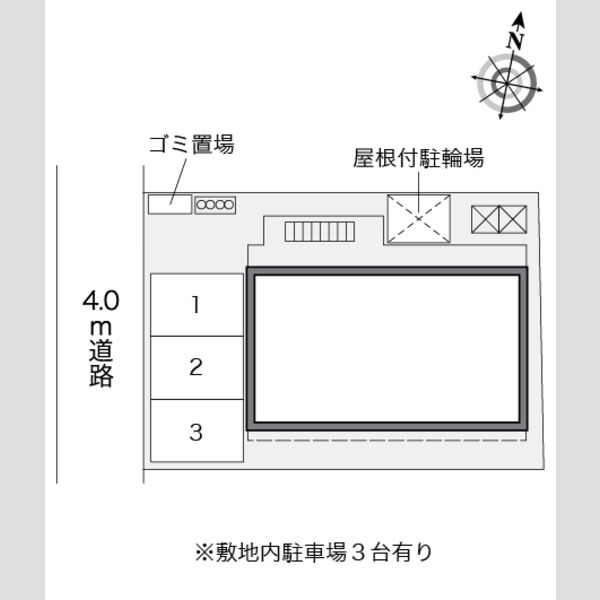 レオパレス中の島 室内写真1