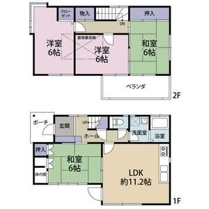 4LDK 間取り図