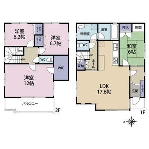 4LDK 間取り図
