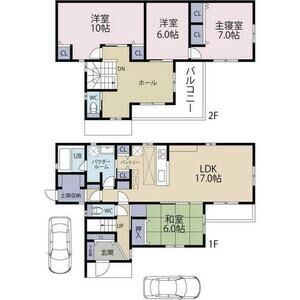 4LDK 間取り図