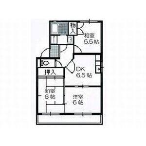 3DK 間取り図