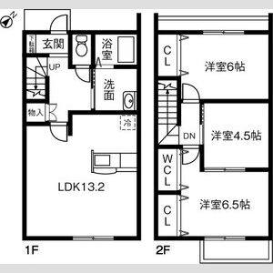 3LDK 間取り図