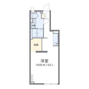 ワンルーム 間取り図