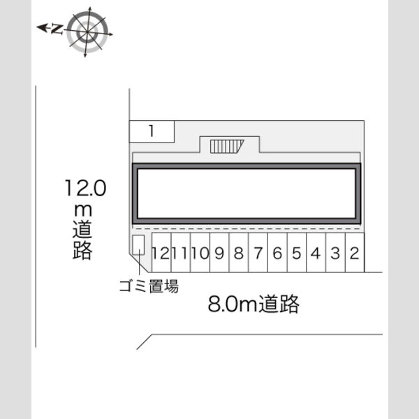 レオパレスみずほ 室内写真1
