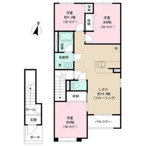 3LDK 間取り図