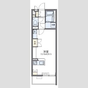 ワンルーム 間取り図