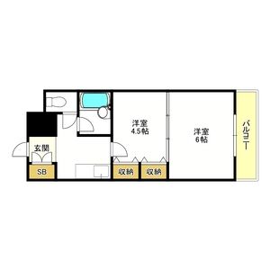 2K 間取り図