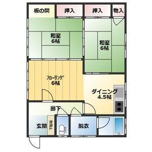 3DK 間取り図