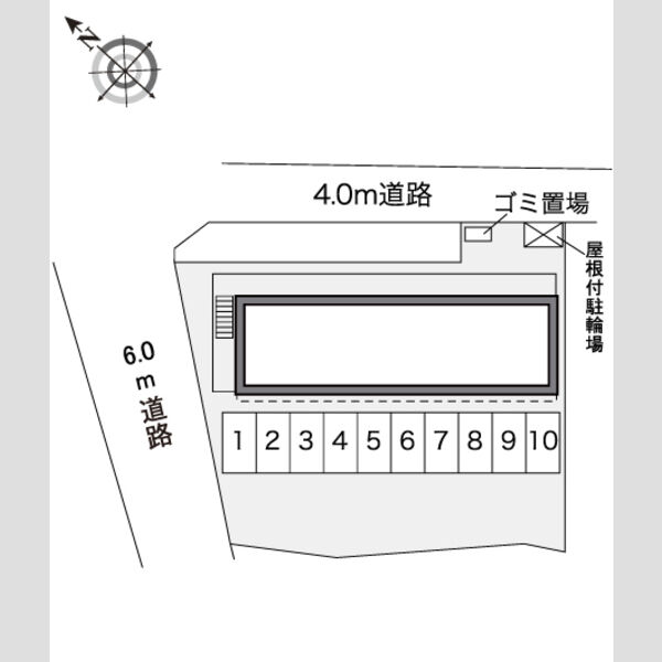 レオパレスいなば 室内写真1