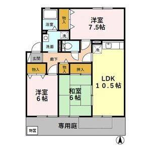 3LDK 間取り図