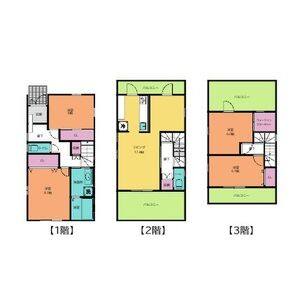 4LDK 間取り図