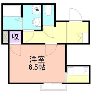 ワンルーム 間取り図