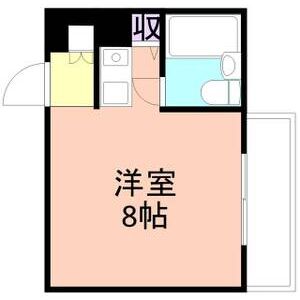 ワンルーム 間取り図