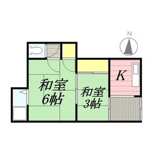 2K 間取り図