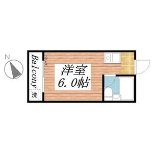 ワンルーム 間取り図