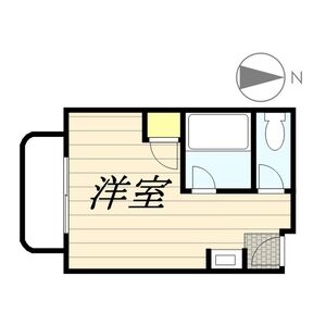 ワンルーム 間取り図