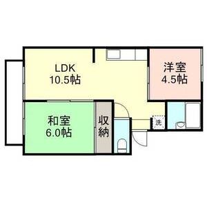 3DK 間取り図
