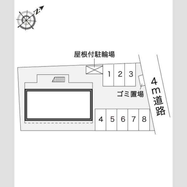 レオパレスパストラルB 室内写真1