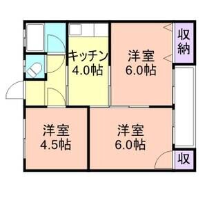 3K 間取り図