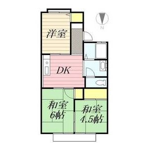 3DK 間取り図