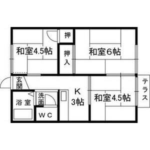 3K 間取り図