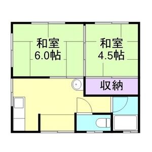 2K 間取り図