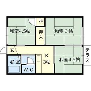3K 間取り図
