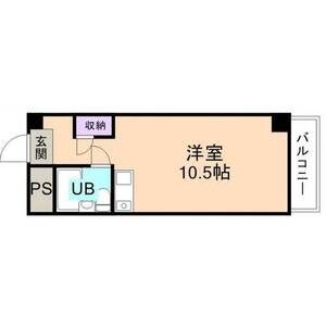 ワンルーム 間取り図