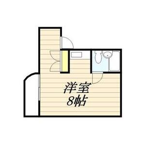 ワンルーム 間取り図