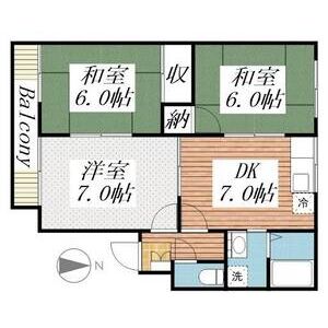 3K 間取り図