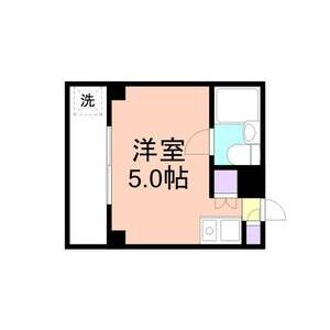 ワンルーム 間取り図