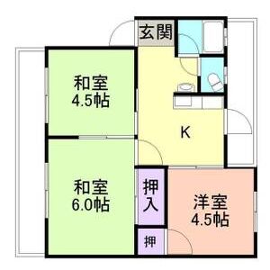 3K 間取り図